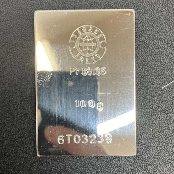 田中貴金属　インゴット　100g